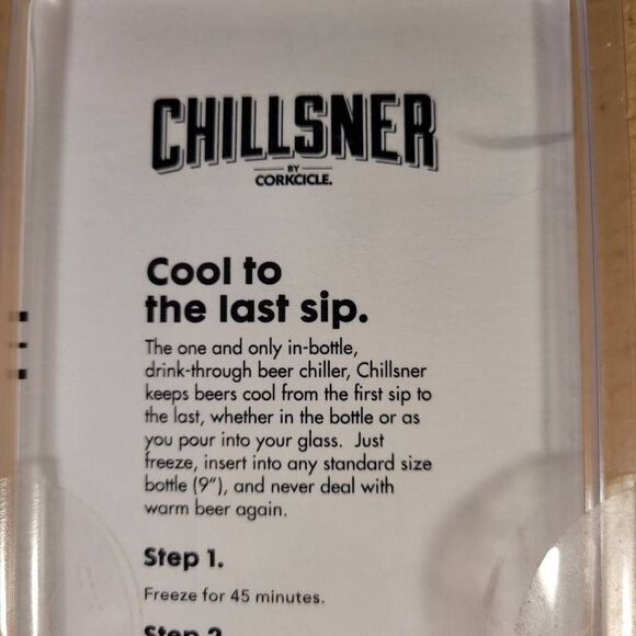 Corkcicle Chillsner Beer Chiller- NIP - Picture 4 of 5